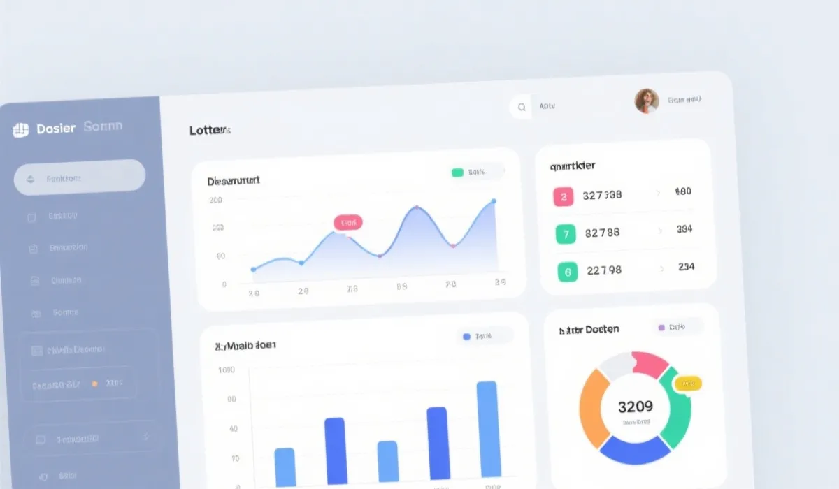 数据看板示意图